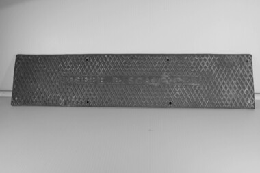 Functional object - Nameplate, Pre 1890