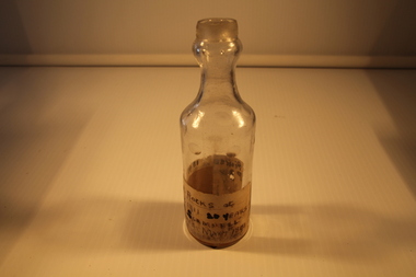 Glass Bottle, Scammell Collection, Pre 1890