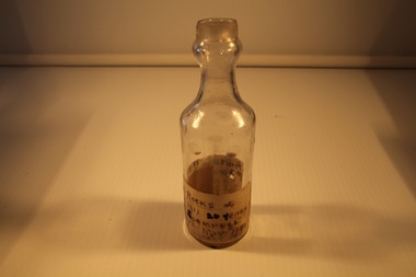 Container - Bottle, glass, Scammell Collection, Pre 1890