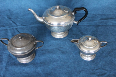 Domestic object - Silver tea set