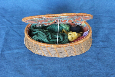 Container - Sewing basket, c 1920s