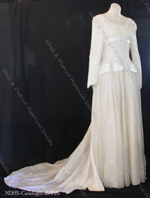 Clothing - 1956 wedding dress of Lila Elizabeth Thompson, 17 November 1956