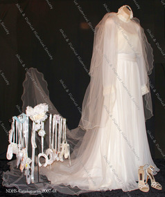 Clothing - 1980 of Wedding dress, Cassandra Gowns, worn by Debbie Jarred, 8 March 1980