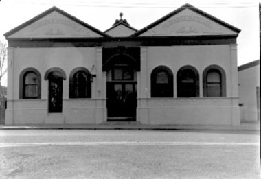 Photograph, Mechanics Institute c1980