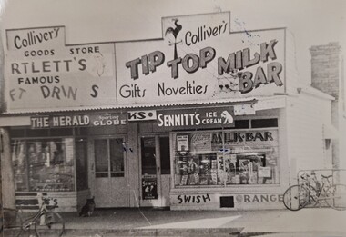 Photograph, Colliver's Milk Bar 1950