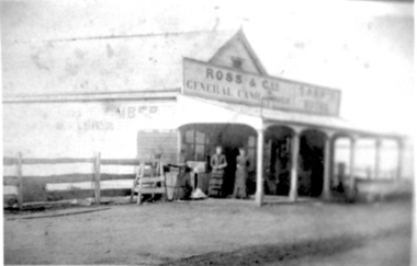 Photograph, Ross' Store c1874