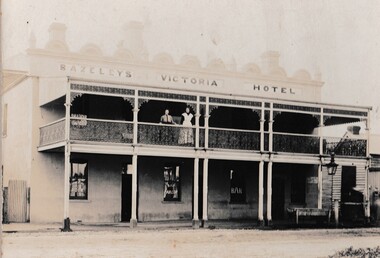 Photograph, Bazeley's Victoria Hotel 1899