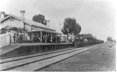 Photograph, Railway Station c1910