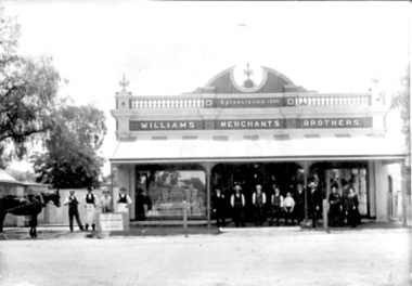 Photograph, Williams' Store c1890