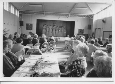 Photograph, Rushworth Choir Perform c1991