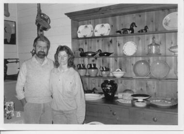 Photograph, Deane and Kathy Clark 1990
