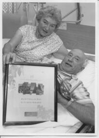Photograph, Bill and Pearl Craven, Citizens of the Year 1994