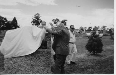 Photograph, Tatura Cemetery Unveiling Cairn