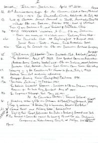 Document, Otto von Drehnen