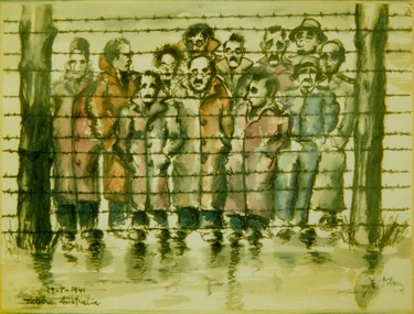 Photographs, Sketches by Emil Wittenberg, c.1942 for sketches