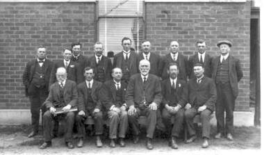 Photograph - copy, Rodney Shire Council at Tatura, 1924