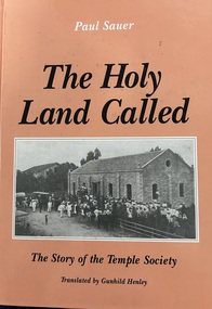 Book, The Holy Land Called by Sauer, 1991