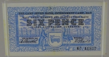 Currency - Bank note, 1st March 1941