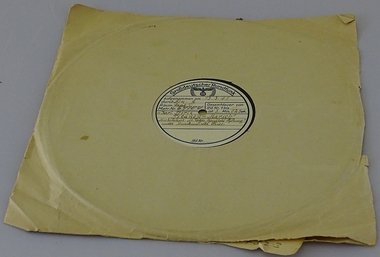 Record - gramaphone, Titanin-Marsh by composer Karl Stork, 1941