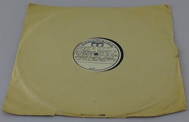 Gramophone Record, Die Borg Im Osten" by Ernst D Stieberife, 13.3.41