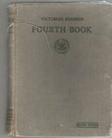 Book, Victorian Readers Fourth Book, 1930