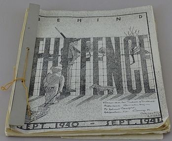 Book, Behind the Fence, 1941