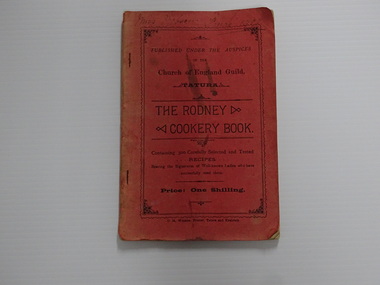 Book, Rodney Cookery Book, 1907