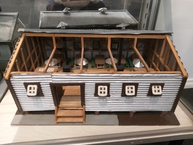 Model hut, Mess Kitchen, 1990's