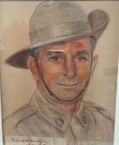 Drawing - Drawing - copy, Cpl. Marcus Wakley, 1941