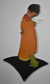 Carved Wooden Boy, 1940's