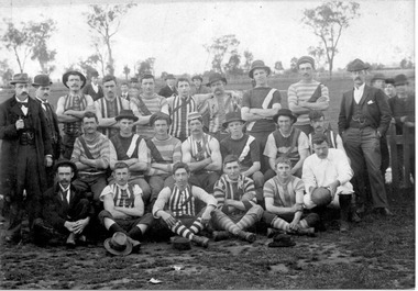 Photograph, Football 1898 and 1905, 2001
