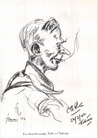 Sketch, Lowen Sketch of C G Porter, 2001(copy) original 1942