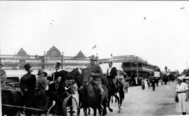 Photograph, Duke of Gloucester procession 1934