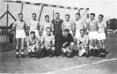 Photograph, Camp 13 German Soccer Team