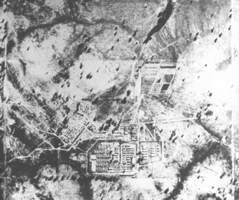 Photograph, camp 1 aerial photo 1946