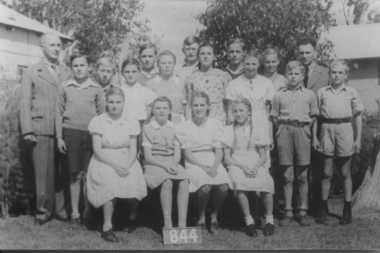 Photograph, Camp 3 Evangelical Lutheran Religious Instruction Class