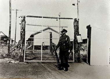Photograph, Private Albert Russell Garrison Sentry