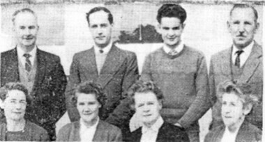 Photograph, Rodney Shire Indoor Staff 1960