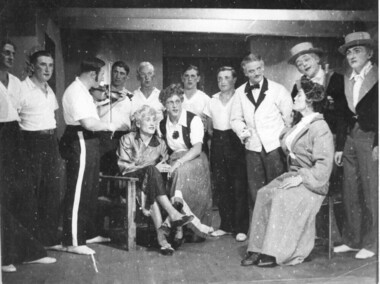 Photograph, Camp 13, German POWs, Theatre Production