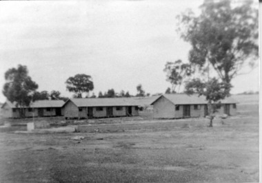 Photograph, Camp 3 barracks