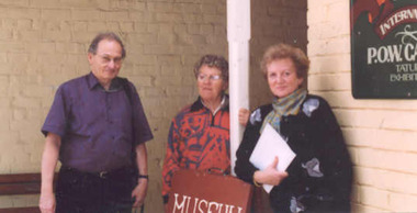 Photograph, Klink and Kazenwadel at Museum, c.1997