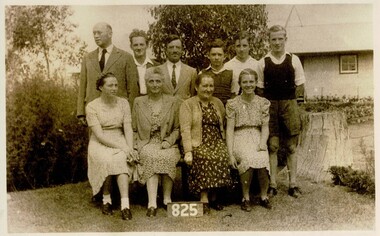 Photograph, Baumert and Beilharz Families March 1945, c.1943