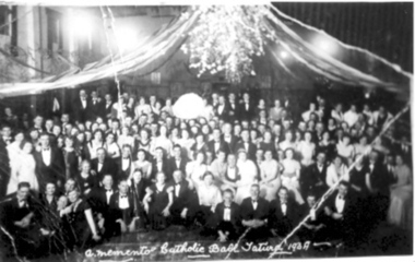 Photograph, Catholic Ball 1938