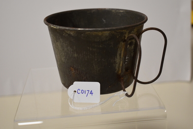 Domestic object - Metal Mug, 1940's