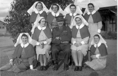 Photograph, Nurses at Camp 1 Hospital, 1943