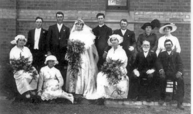 Photograph, Dixon and Redfern Wedding