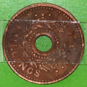 Coin, Two Shilling Coin, 1940's