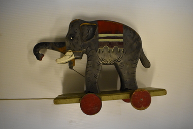 Elephant - Wooden, 1940's