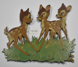 Cutout - Wooden, 1940's