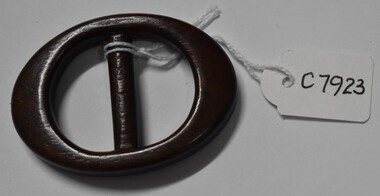 Buckle - Wooden, 1940's